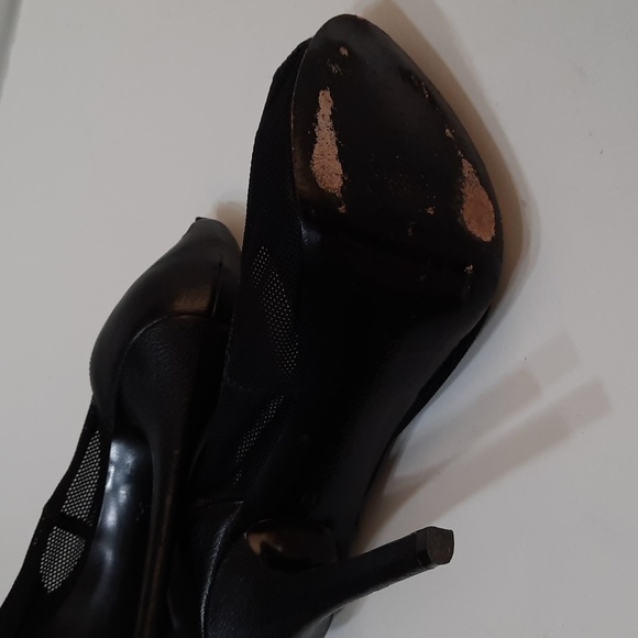 REPORT SIGNATURE BLACK JUNO NET PLATFORM HEELS SZ 8.5. - Picture 7 of 14